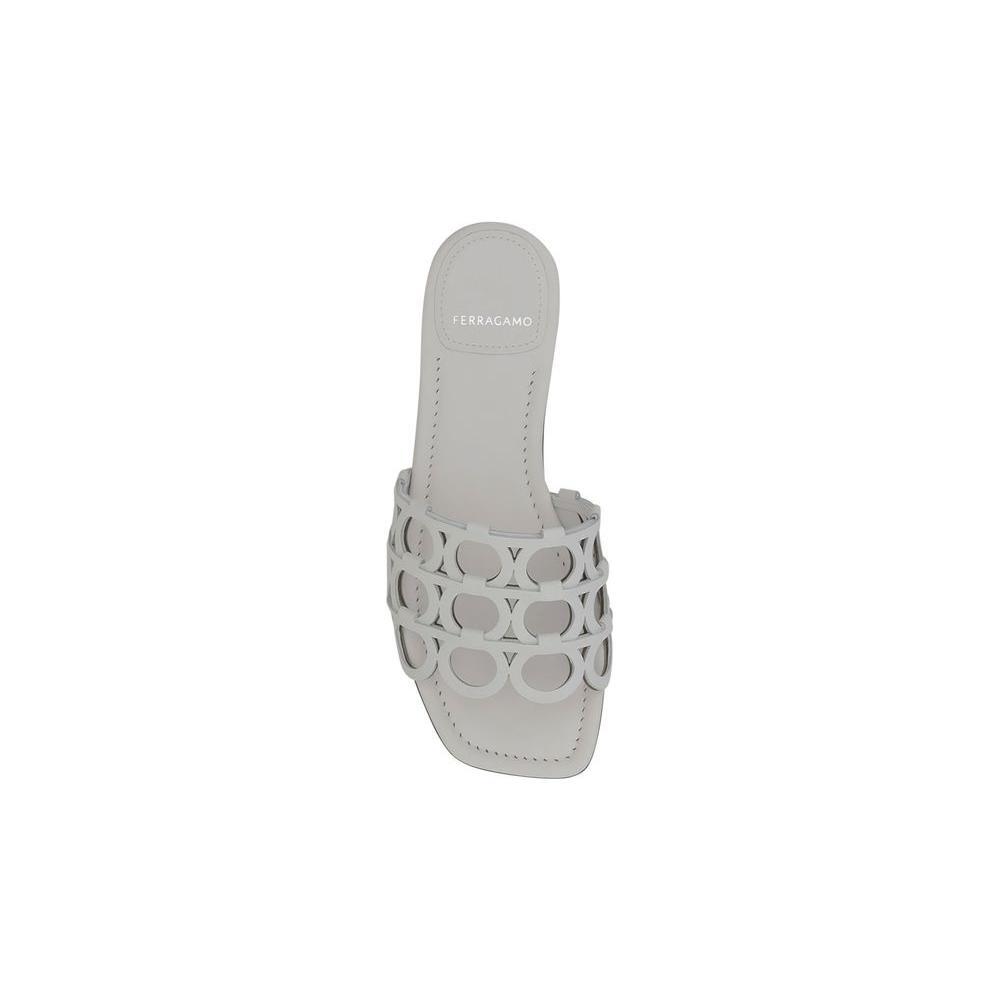 Ferragamo Gancini Pattern Sandals FE-784148007-EU39.5/US9.5