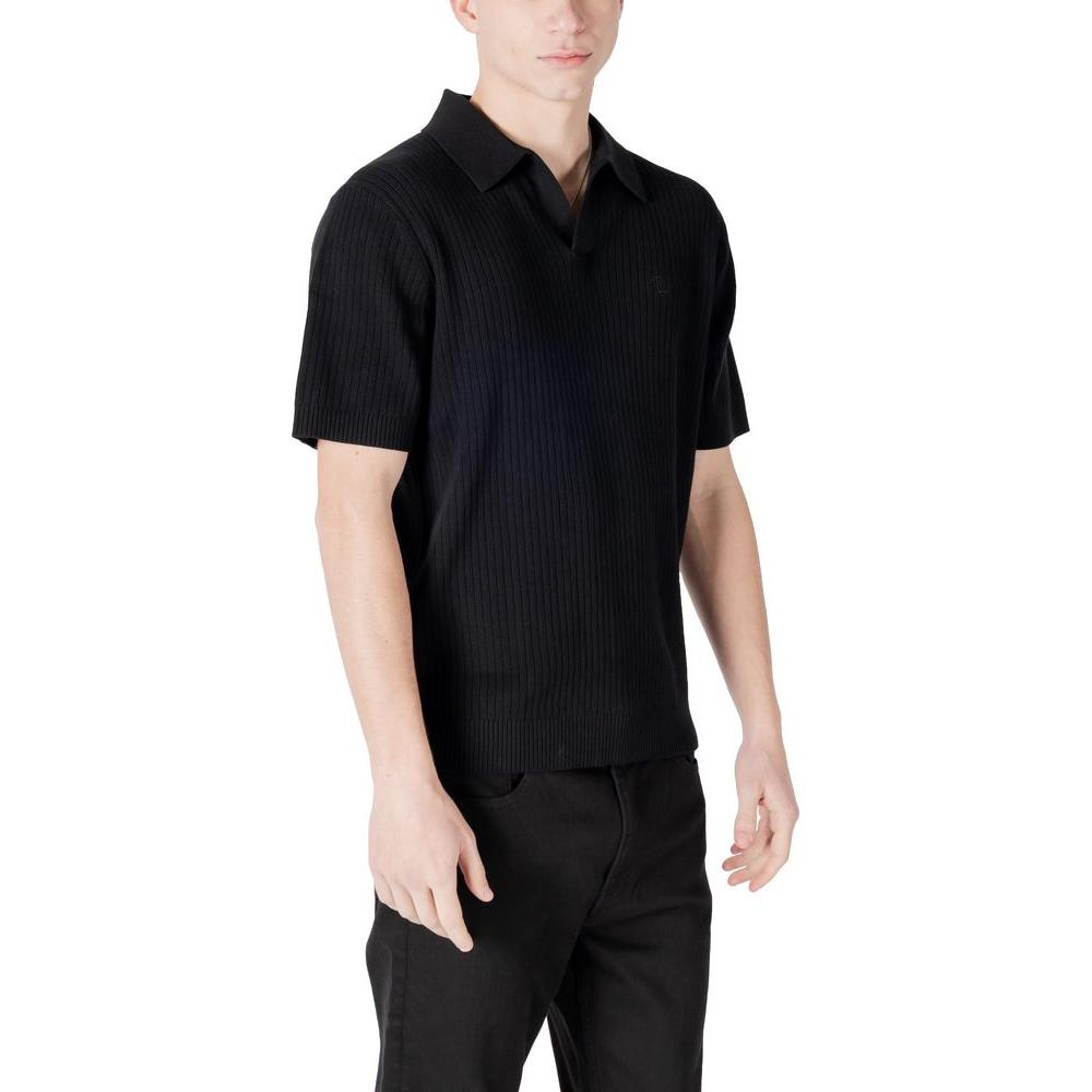 Calvin Klein Jeans Black Cotton T-Shirt