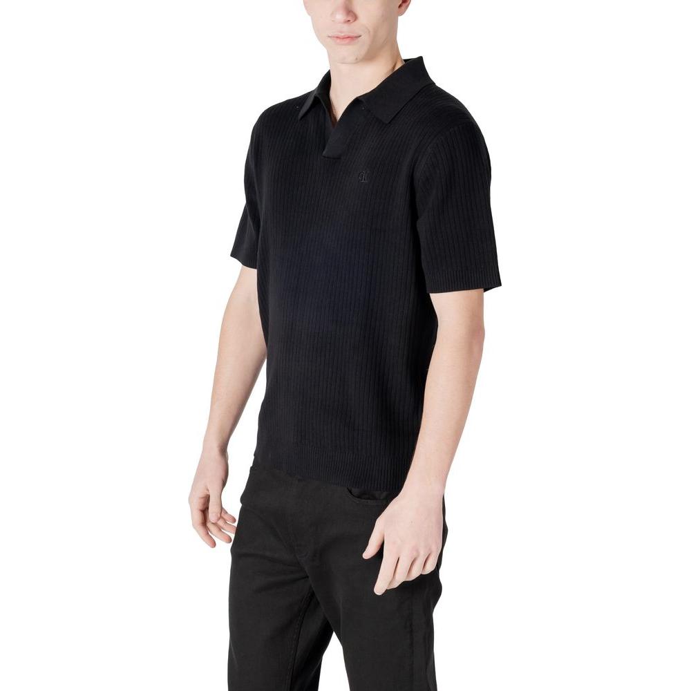 Calvin Klein Jeans Black Cotton T-Shirt