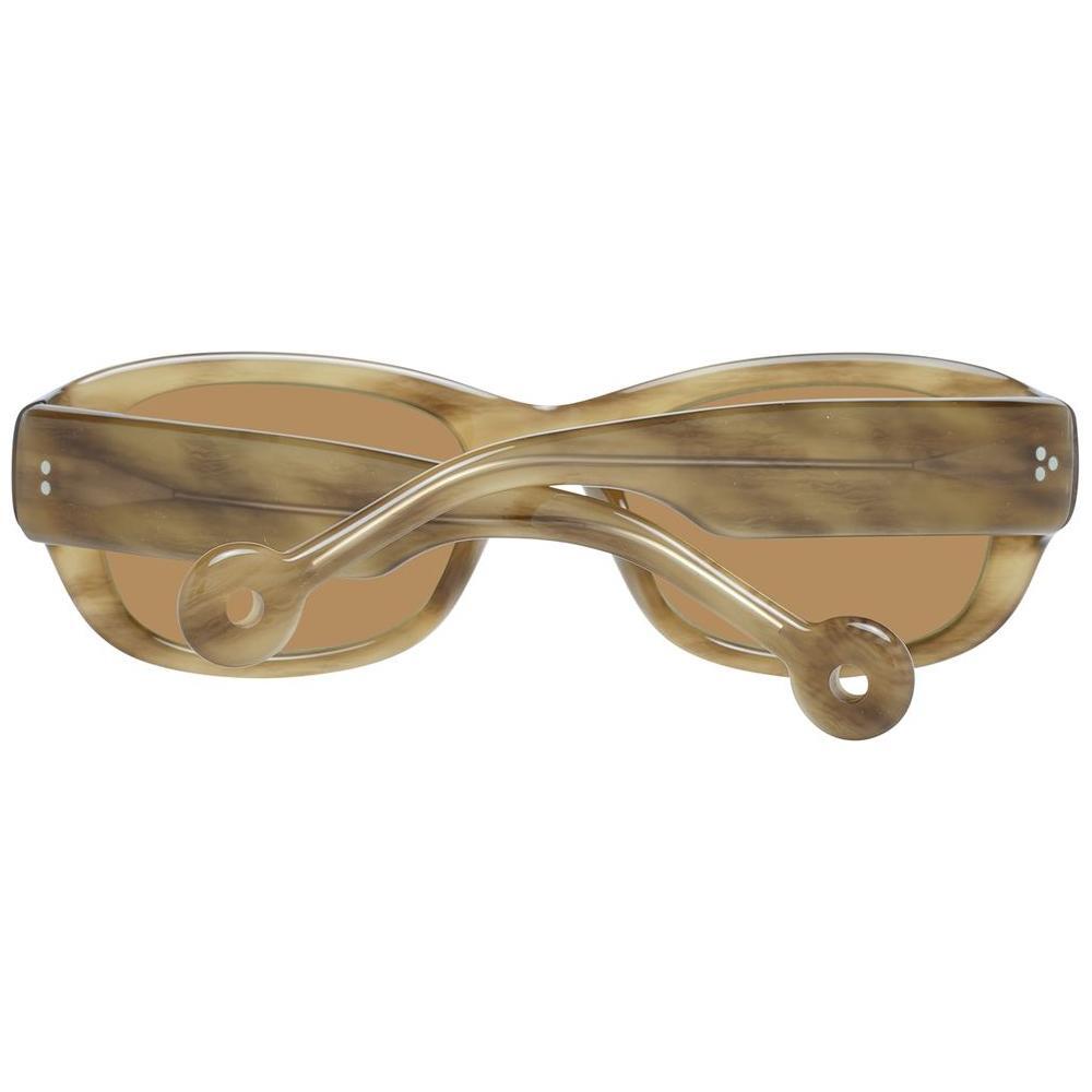 Hally&Son Brown Plastic Sunglasses
