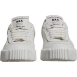 Dolce & Gabbana White Miami Leather Low Top Sneakers Shoes LA12420-36