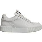 Dolce & Gabbana White Miami Leather Low Top Sneakers Shoes LA12420-36