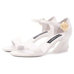 Dolce & Gabbana White Calfskin Women Pump DO-14955-EU36/US6
