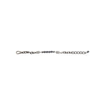 Dolce & Gabbana Silver Tone Chain Lobster Clasp Logo Gray Pearls Bracelet SMY101340