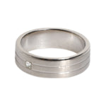 Dolce & Gabbana Silver Tone Brass Clear Crystal DG Logo Ring SMY10634-56