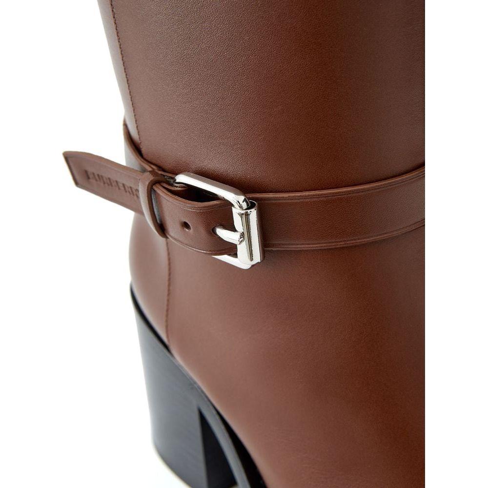 Burberry Brown Leather Boot BU-251664-EU40/US10