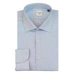 Bagutta Blue Cotton Men's Shirt BA-15220-IT40 | M