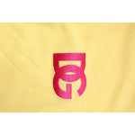Dolce & Gabbana Yellow Cotton Logo Collared Polo T-shirt TSH86399-46