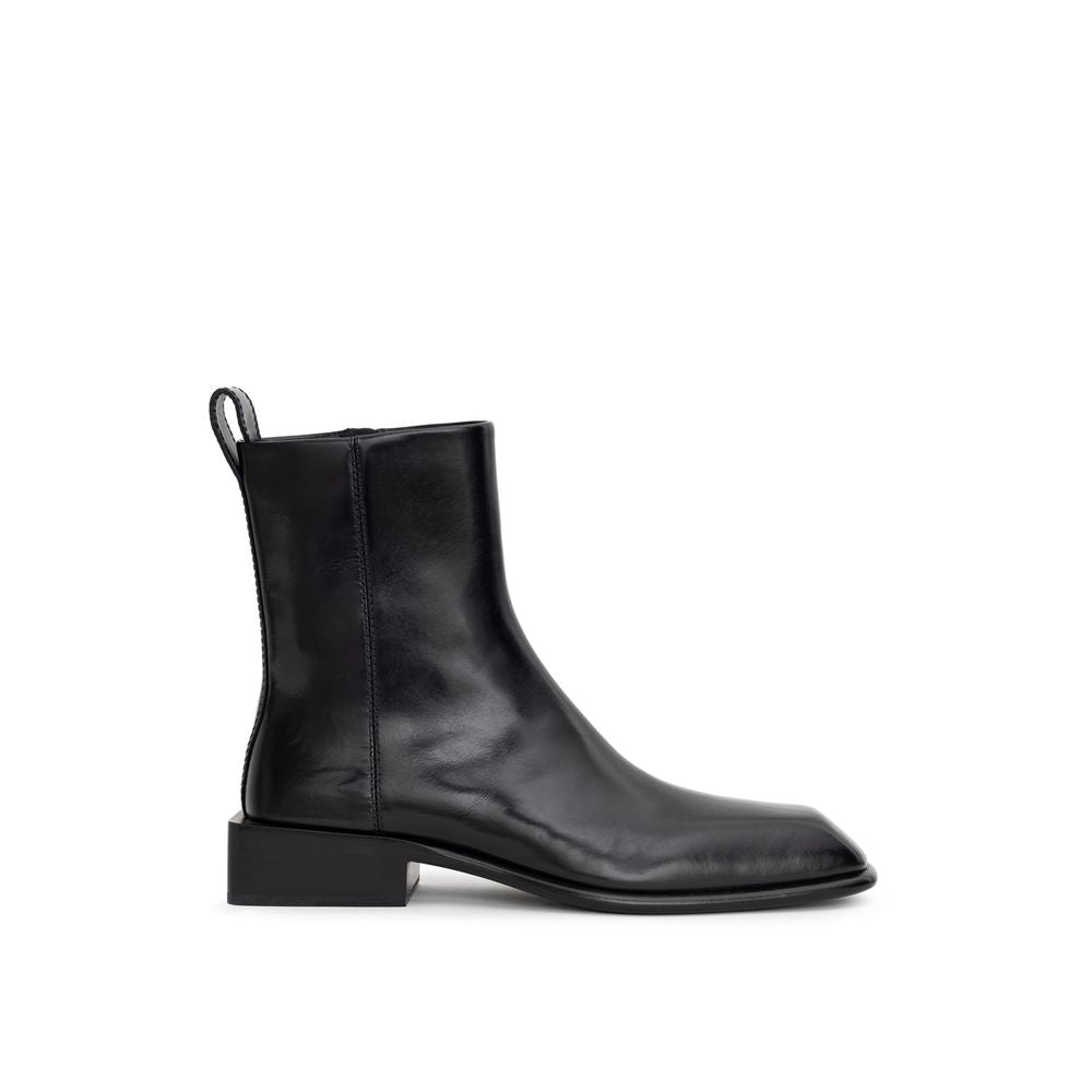 Alexander Wang Black Leather Boot AL-9000676-EU38/US8