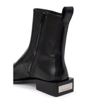 Alexander Wang Black Leather Boot AL-9000676-EU38/US8