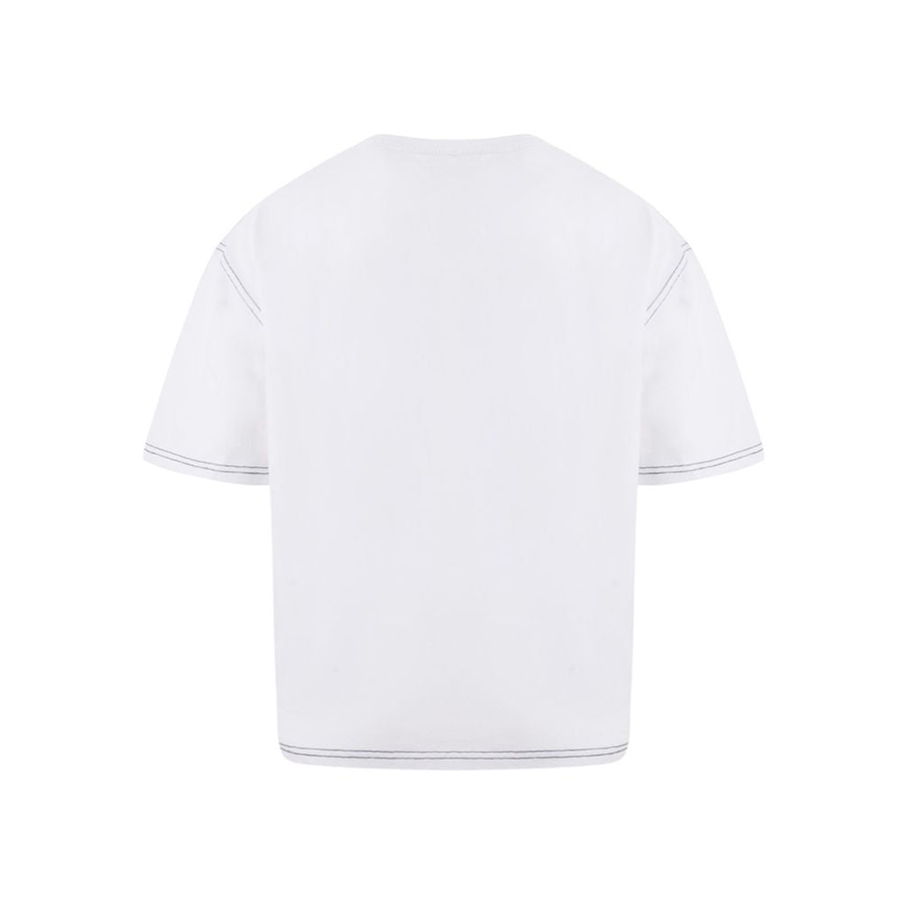 Kenzo Elegant White Cotton Top for Women KE-1361666-XS