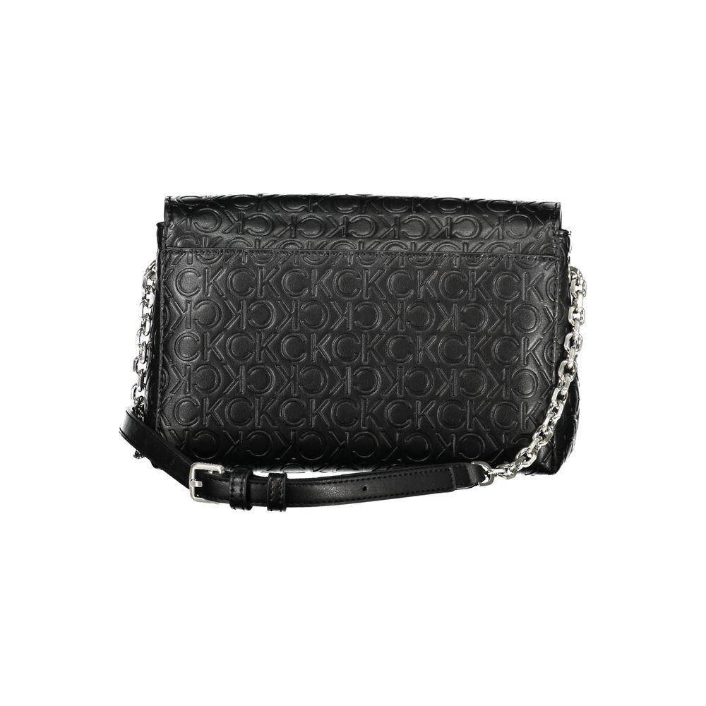 Calvin Klein Black Polyester Handbag CA-25951