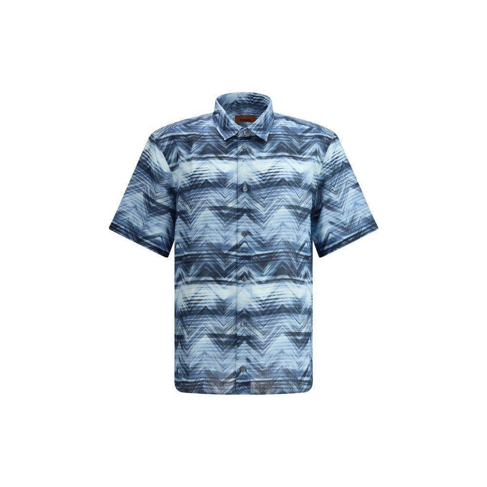 Missoni Short sleeve Shirt ZigZag pattern MI-US25SJ0GBW00VVS72JM-S