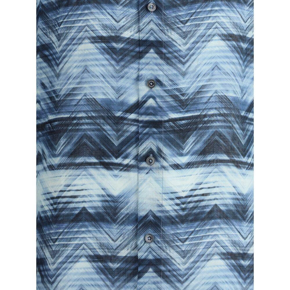 Missoni Short sleeve Shirt ZigZag pattern MI-US25SJ0GBW00VVS72JM-S