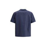 Missoni Bowling Shirt with shiny ZigZag pattern MI-US25SJ05BW00VA93924-IT44 | XS