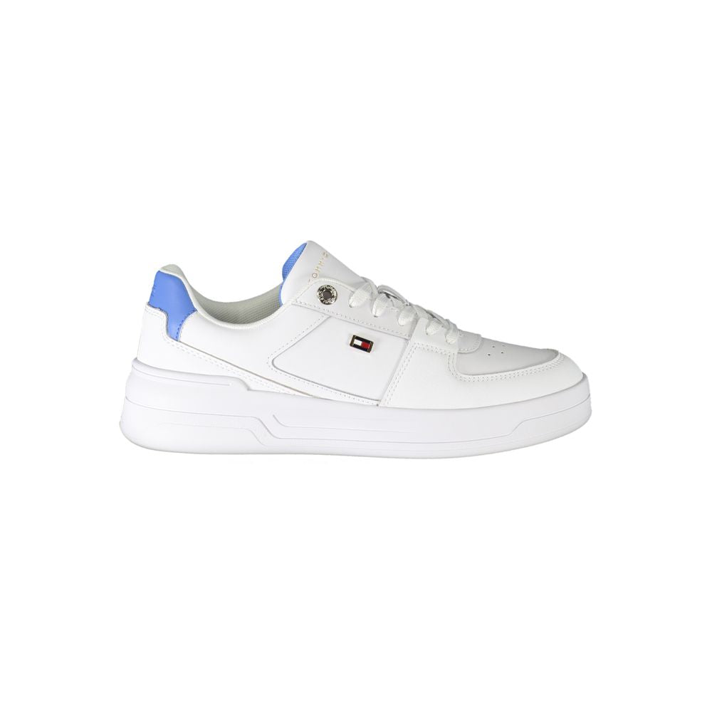 Tommy Hilfiger White Polyester Sneaker TO-29578-EU36/US6