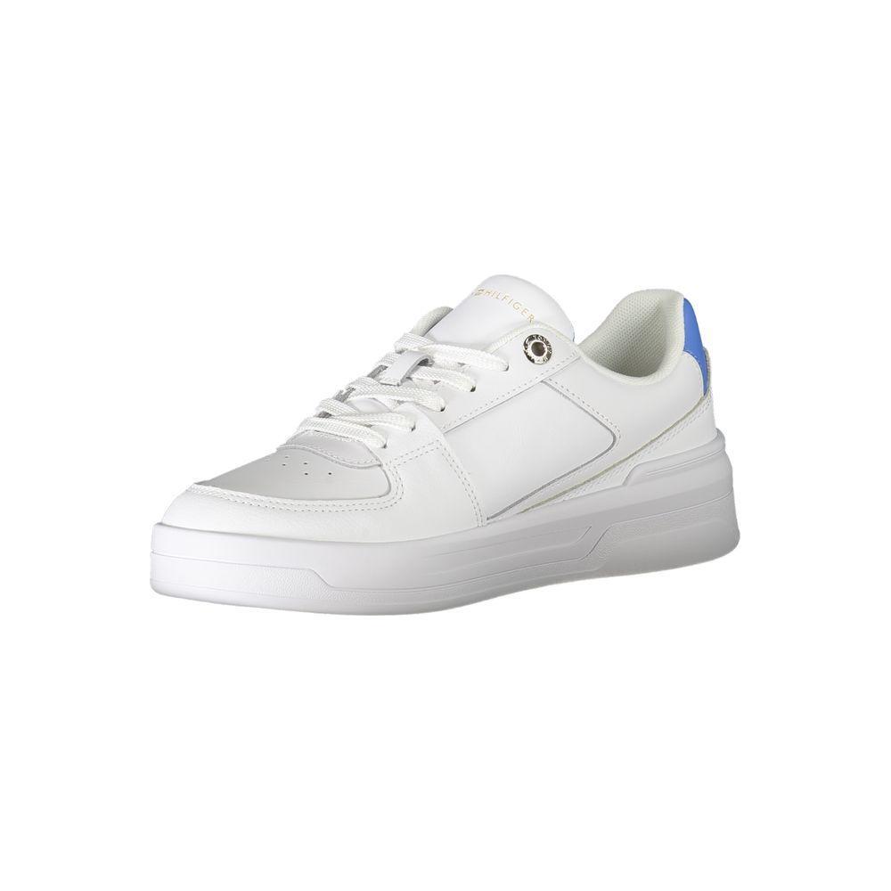 Tommy Hilfiger White Polyester Sneaker TO-29578-EU36/US6