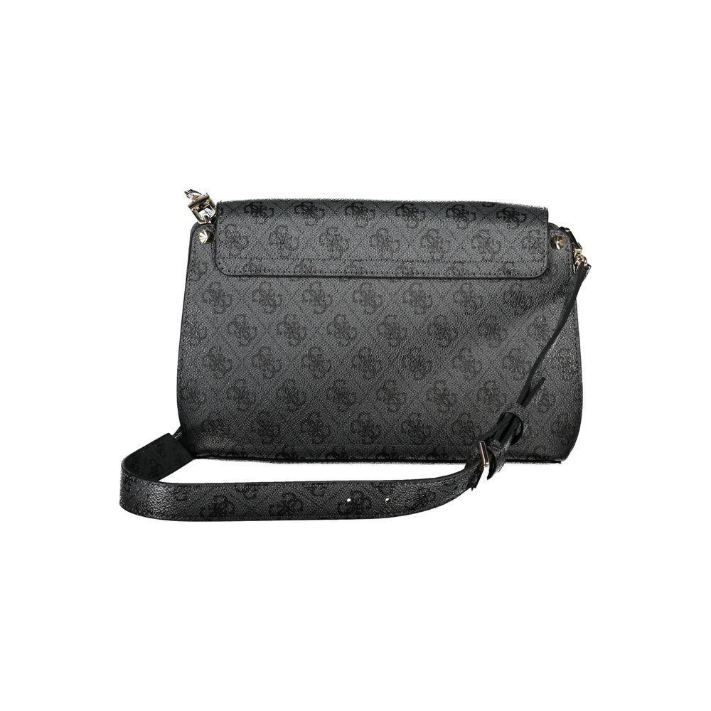 Guess Jeans Black Polyethylene Handbag GU-23467