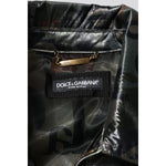 Dolce & Gabbana Green DG Logo Print Bomber Full Zip Jacket JKT4122-50