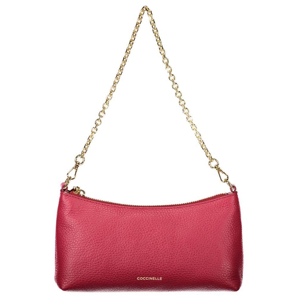 Coccinelle Red Leather Women Handbag CO-34848