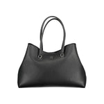 Tommy Hilfiger Black Polyester Women Handbag TO-17764