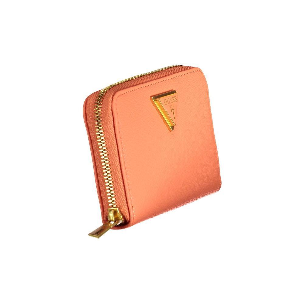 Guess Jeans Orange Polyethylene Wallet GU-30178