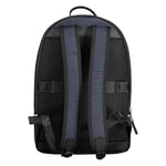 Tommy Hilfiger Blue Polyester Men Backpack TO-20402