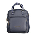Mario Valentino Blue Polyethylene Women Backpack VA-33507