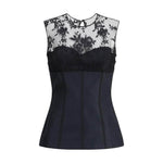 Alexander McQueen Lace Top AL-832038QEAGE1000-IT40 | M