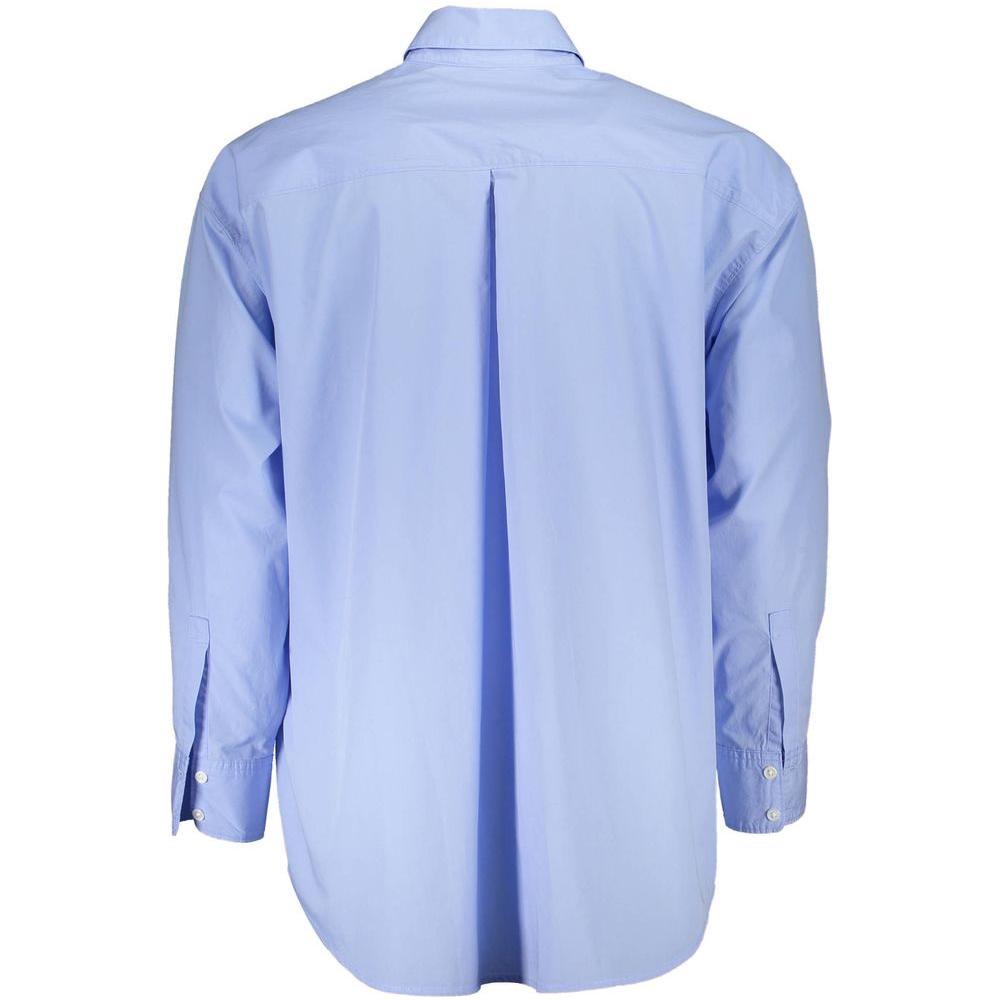 Levi's Light Blue Cotton Men Shirt