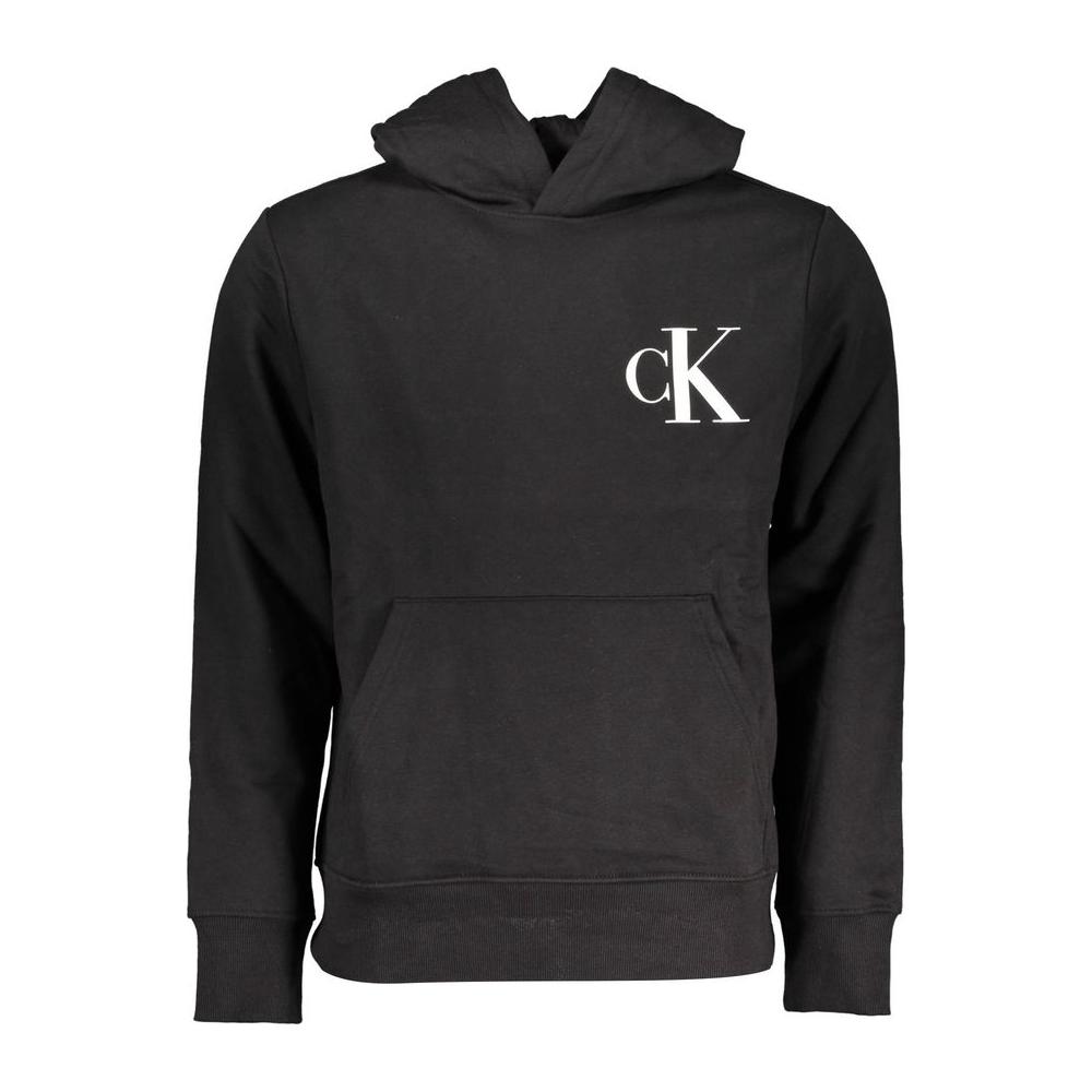 Calvin Klein Black Cotton Men Sweater