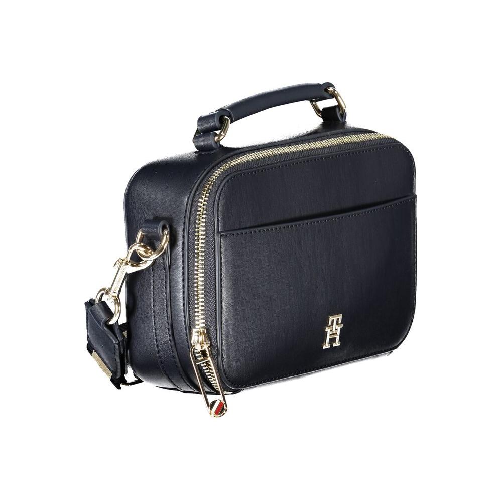 Tommy Hilfiger Blue Polyethylene Handbag