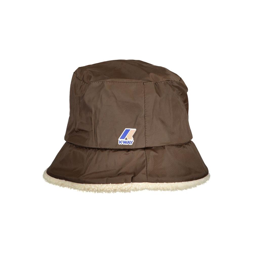 K-WAY Brown Polyamide Hats & Cap