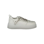 Laura Biagiotti White Polyethylene Women Sneaker LA-32793-EU40/US10
