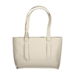 Coccinelle White Leather Handbag CO-35672