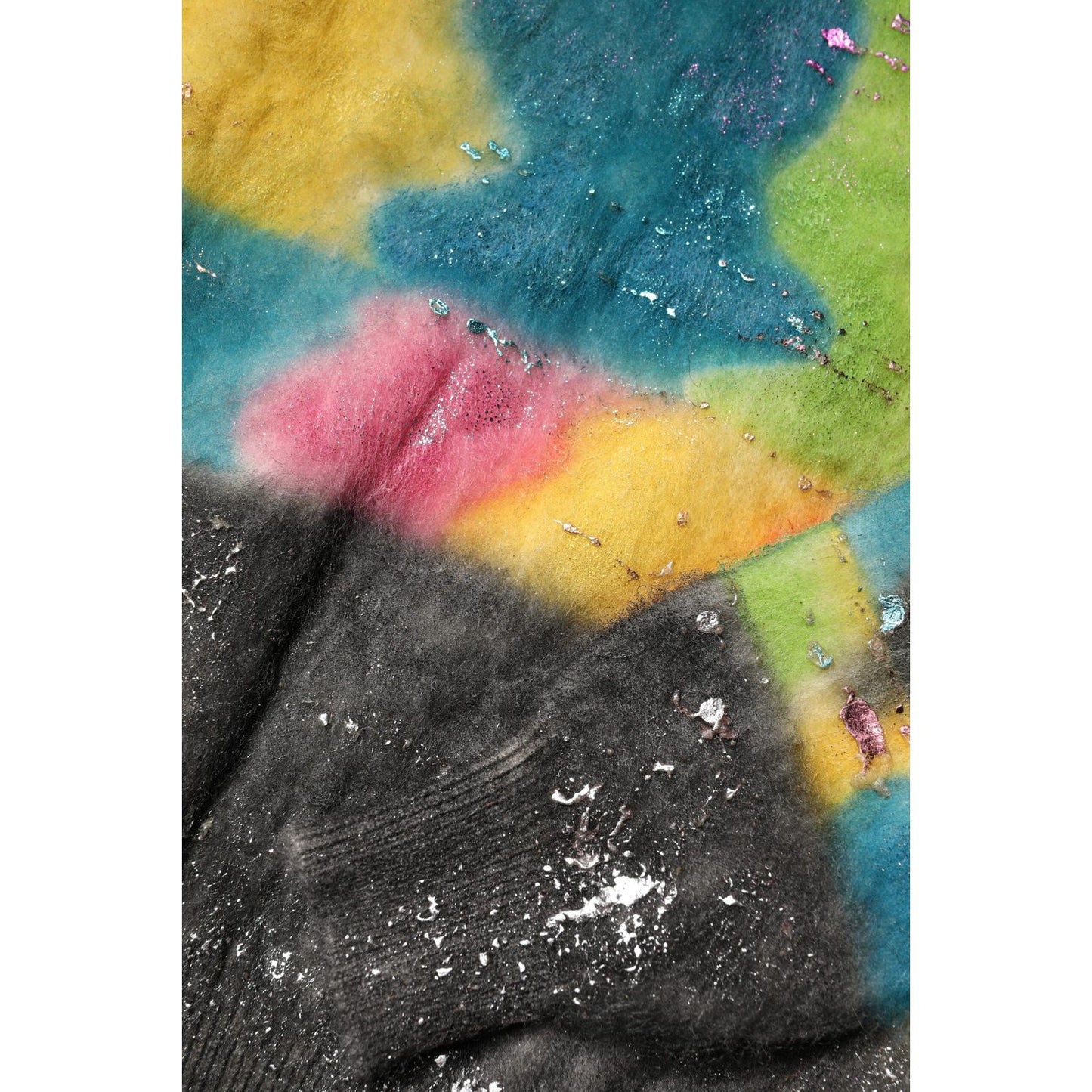 Dolce & Gabbana Multicolor Mohair Turtleneck Pullover Sweater THS90393-40
