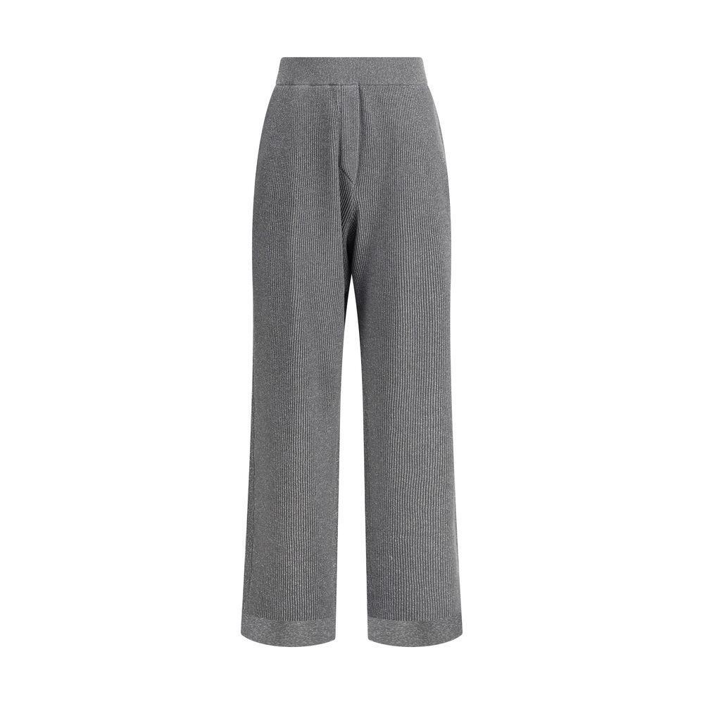 Brunello Cucinelli Ribbed lurex Pants BR-MAZ260299PCXP07-S