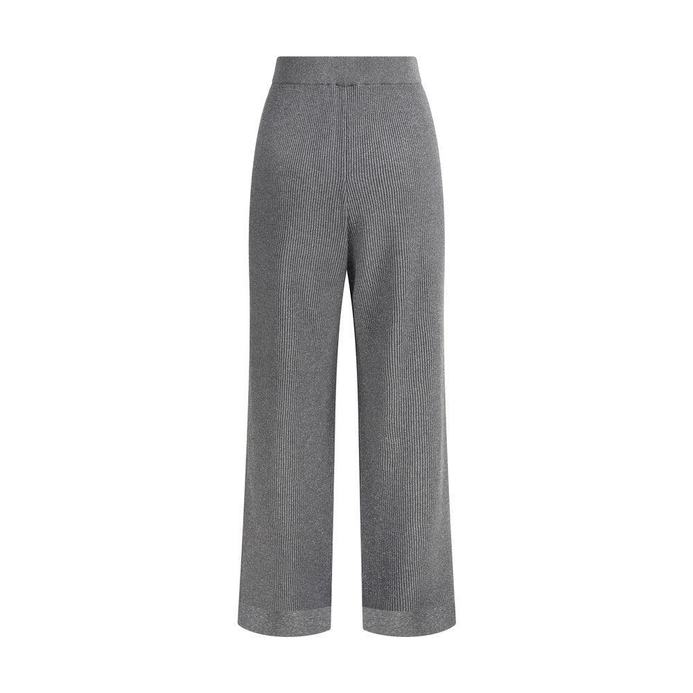 Brunello Cucinelli Ribbed lurex Pants BR-MAZ260299PCXP07-S