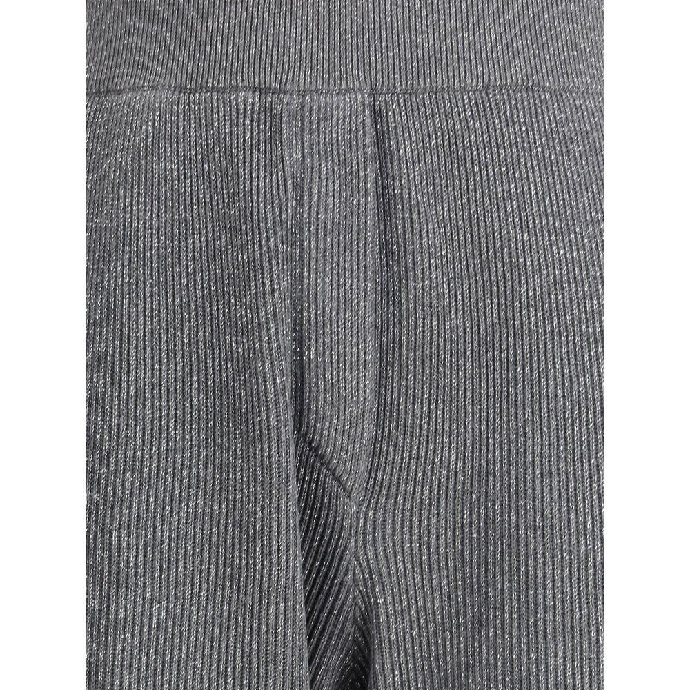 Brunello Cucinelli Ribbed lurex Pants BR-MAZ260299PCXP07-S