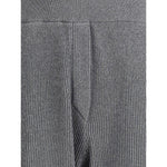 Brunello Cucinelli Ribbed lurex Pants BR-MAZ260299PCXP07-S