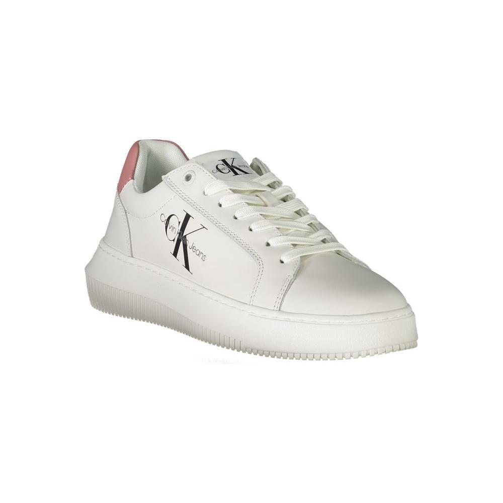 Calvin Klein White Polyester Sneaker CA-29645-EU41/US11
