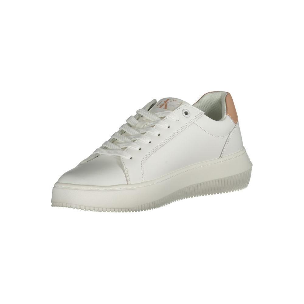 Calvin Klein White Leather Women Sneaker CA-33706-EU37/US7