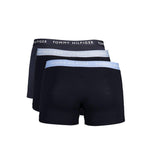Tommy Hilfiger Black Cotton Men Boxer Trio Pack TO-37410-S