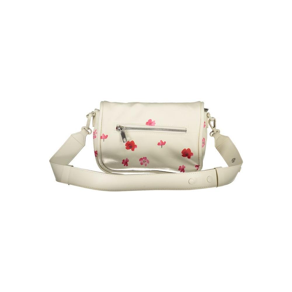 Desigual White Polyethylene Handbag DE-28982
