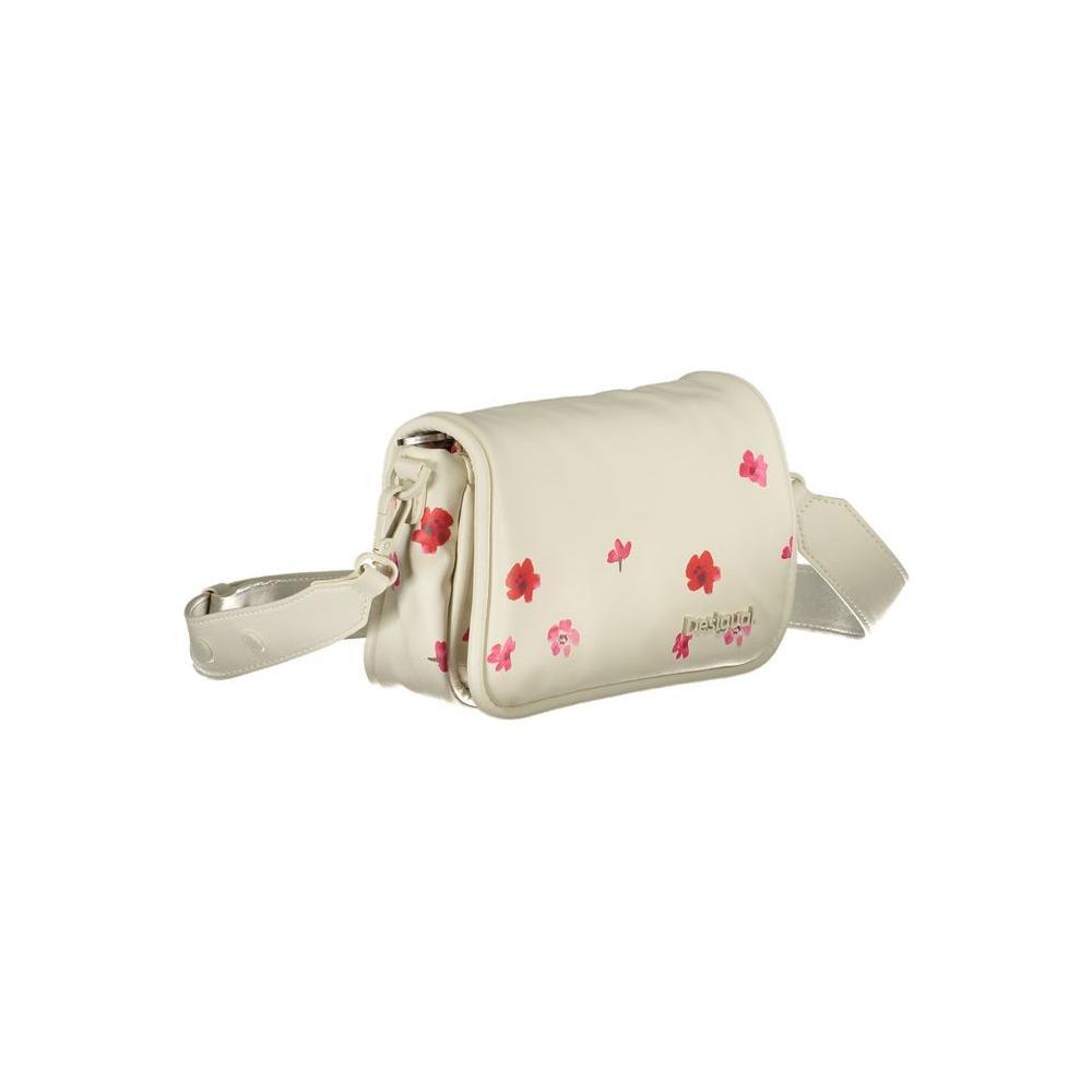 Desigual White Polyethylene Handbag DE-28982