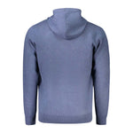 Norway 1963 Blue Polyamide Men Cardigan NO-33185-M