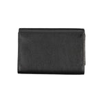 Mario Valentino Black Polyethylene Wallet VA-22535