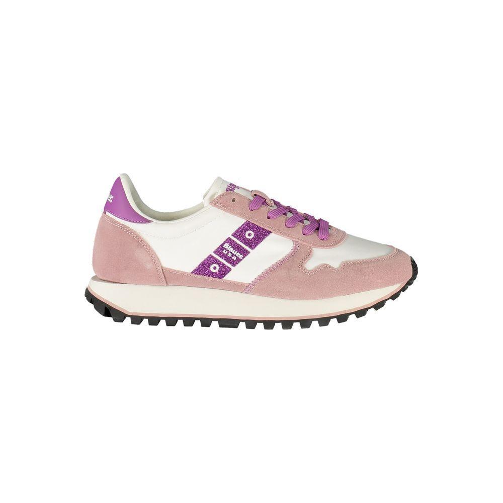 Blauer White Leather Women Sneaker BL-38641-EU37/US7
