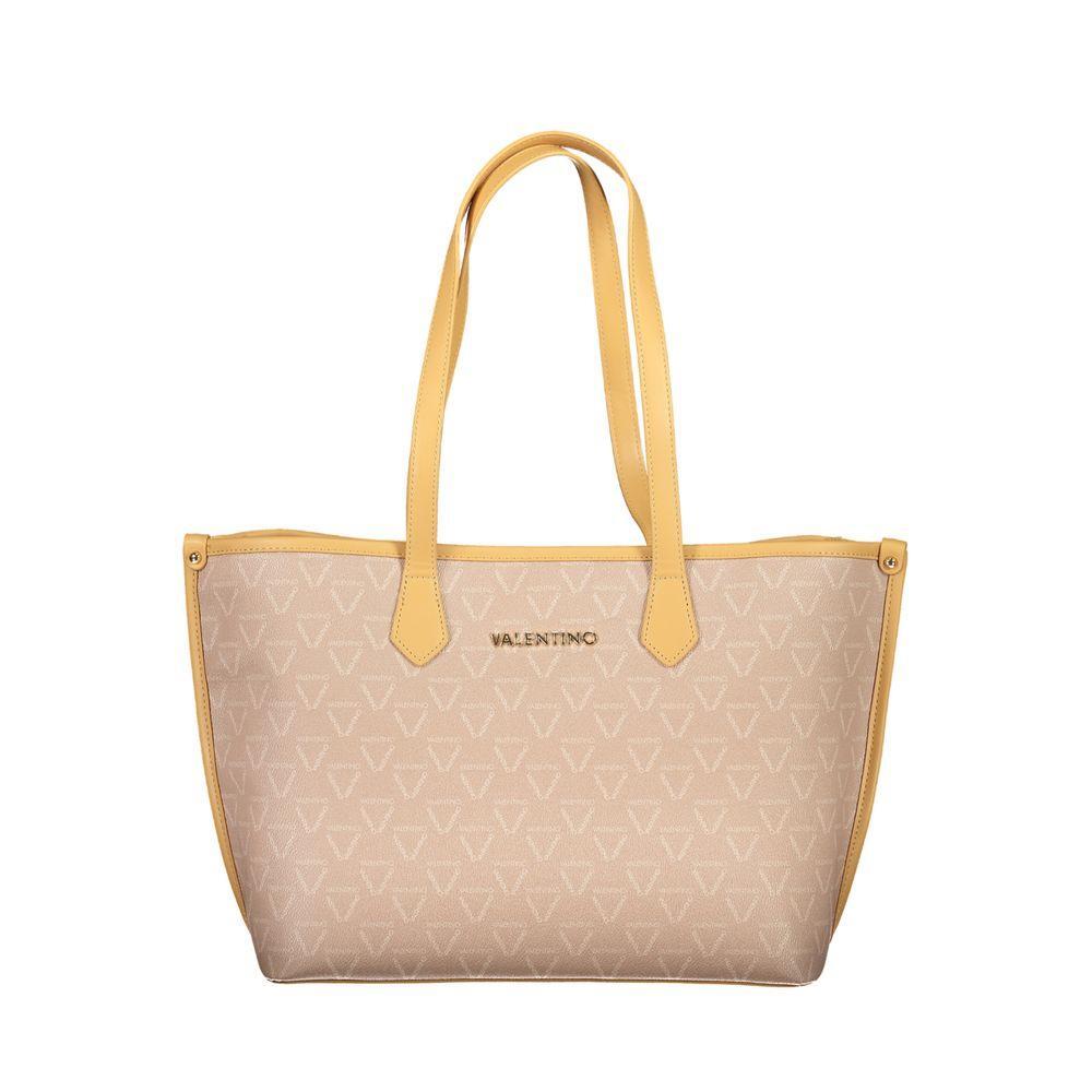 Mario Valentino Beige Polyethylene Women Handbag VA-38266