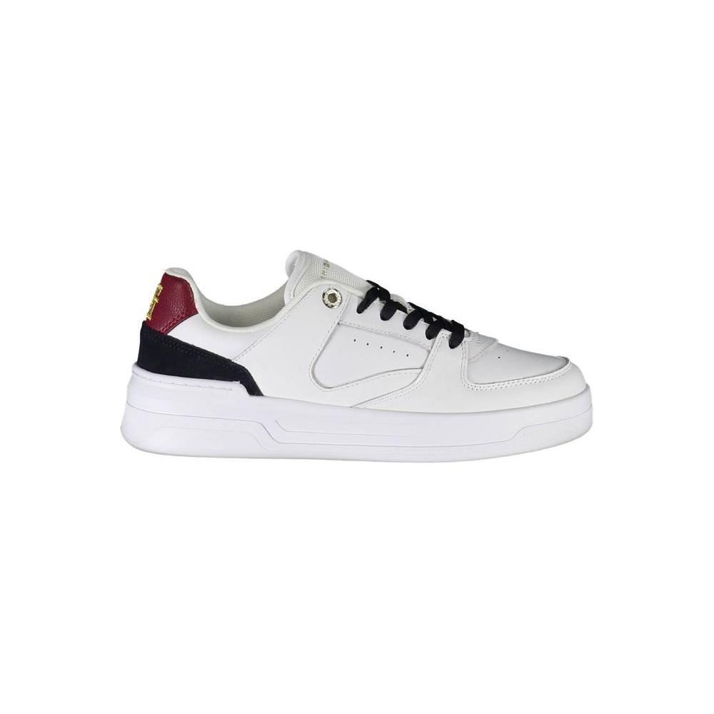 Tommy Hilfiger White Leather Women Sneaker TO-20368-EU37/US7